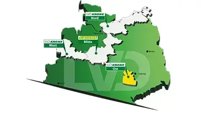 Karte LVD Krone Standorte